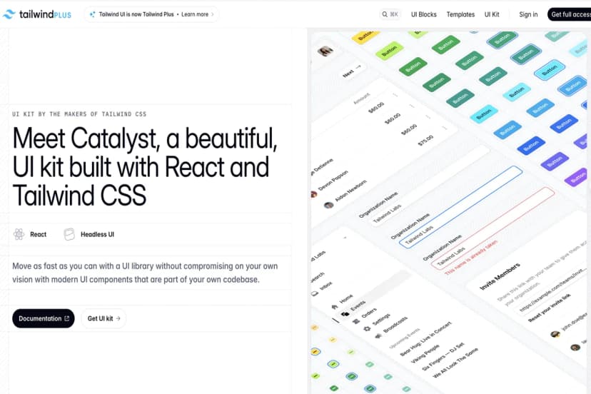 Tailwind CSS Plus